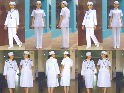 Đồng phục y tá nữ - Bạch Việt - Công Ty TNHH Sản Xuất Thương Mại Dịch Vụ Bạch Việt
